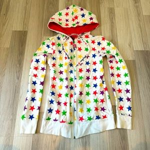 Abbey Dawn by Avril Lavigne White Stars Hoodie